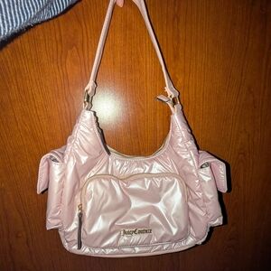 Juicy Couture Light Pink Puffer Purse